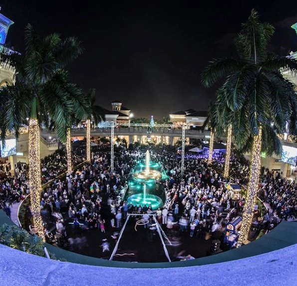 Music Festival at Gulfstream offers free music in Miami at night