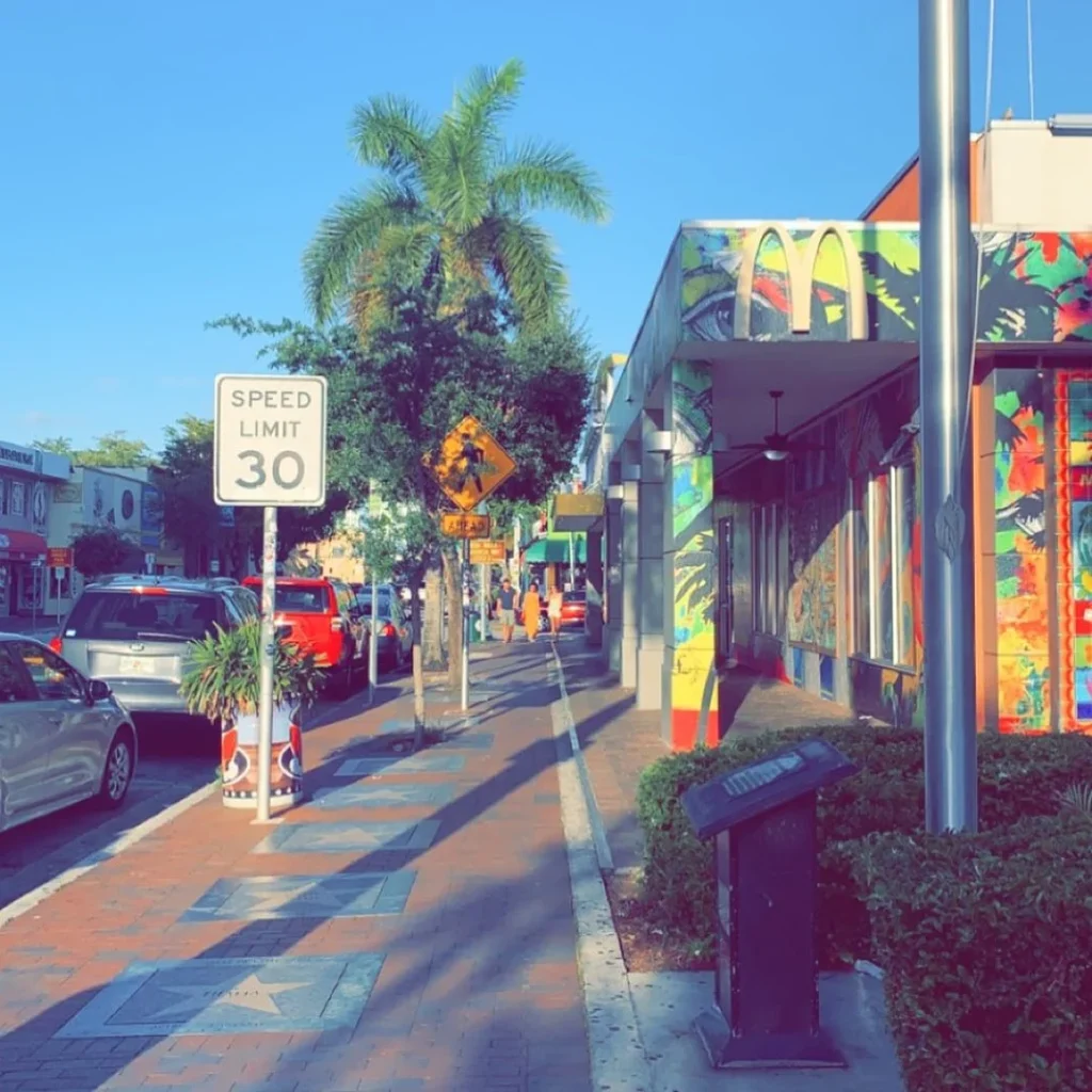 When visiting the Calle Ocho Walk of Fame, exploring free parking options on residential streets can be a cost-effective choice