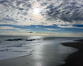 Cocoa Beach Florida at Night - @ceal2323 Instagram