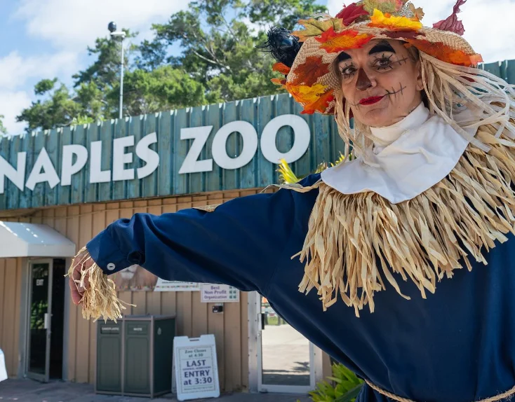 The Naples Zoo's entrance - @naples_zoo Instagram